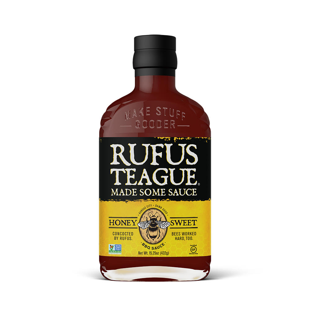 Rufus Teague Honey Sweet BBQ Sauce, 16 oz