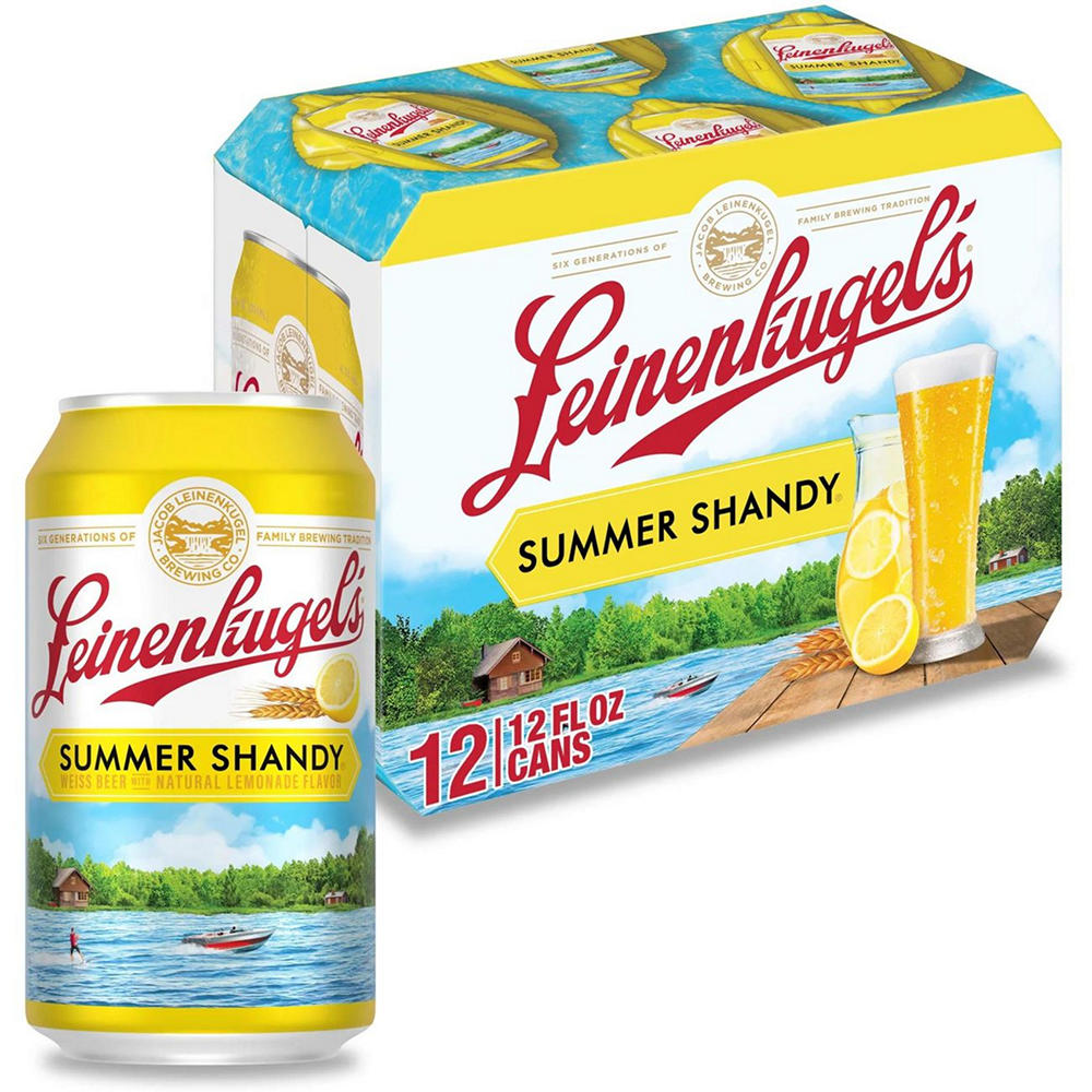 Leinenkugel's Summer Shandy Craft Beer 12 pk Cans, 12 oz