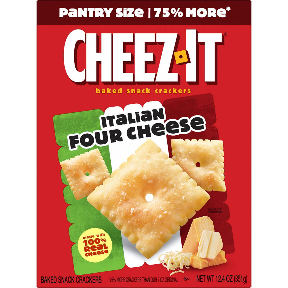 Cheez-It Italian Four Cheese Crackers, 12.4 oz