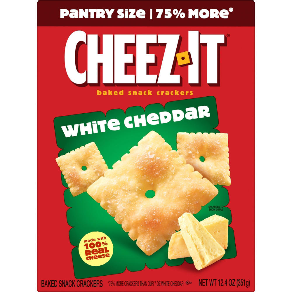 Cheez-It White Cheddar Cheese Crackers, 12.4 oz