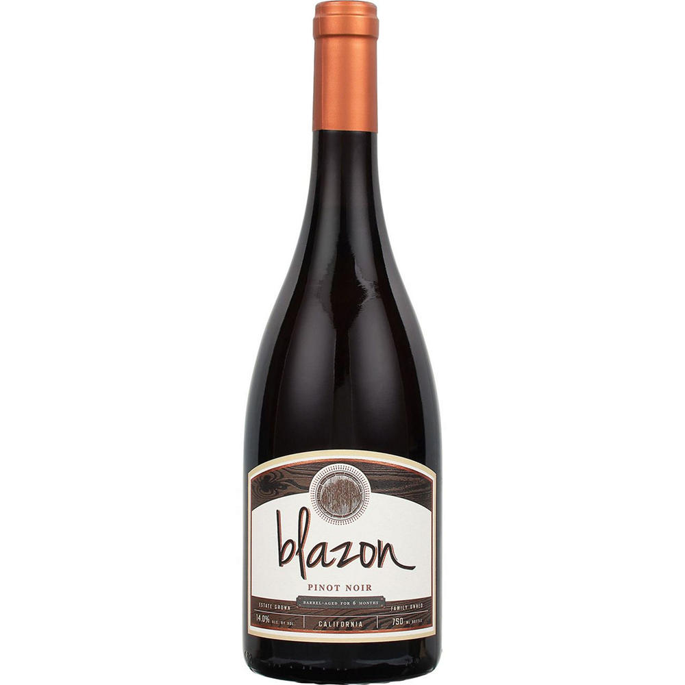 Blazon Pinot Noir Red Wine, 750 mL