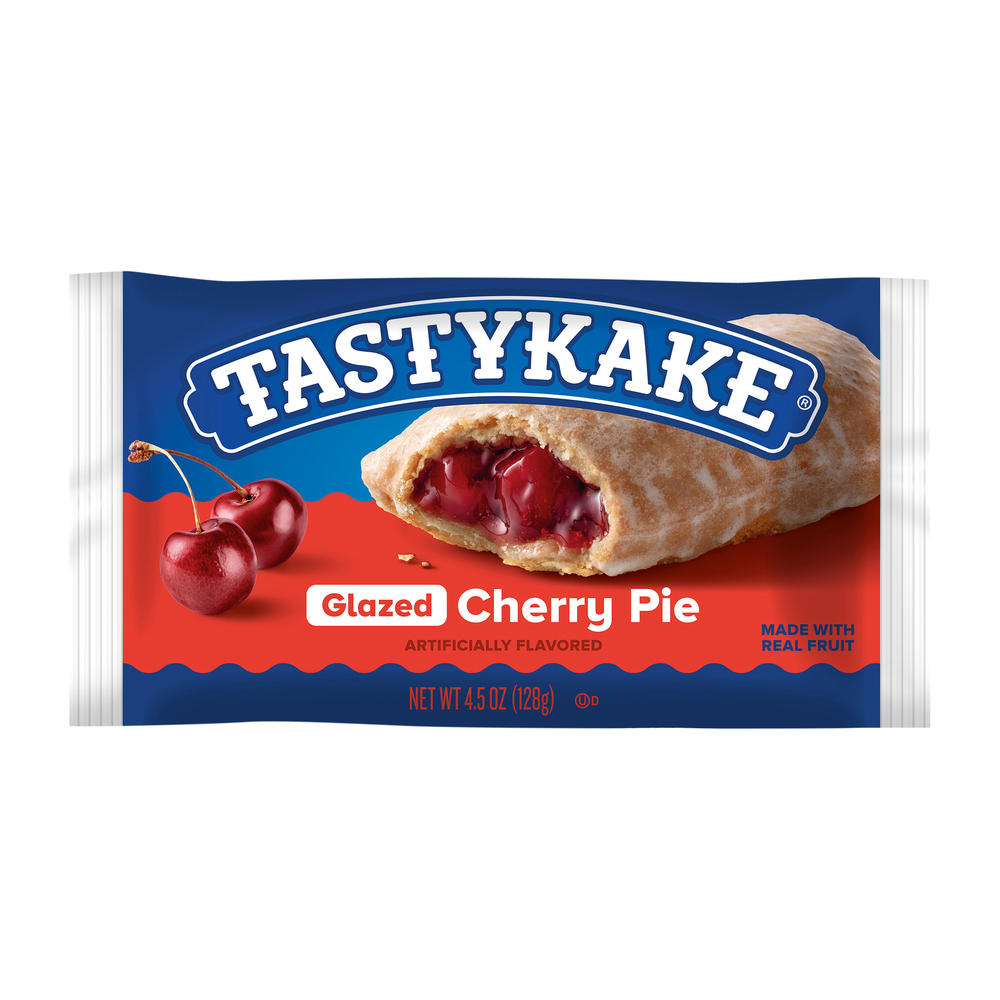 Tastykake Glazed Cherry Pie, 4.5 oz