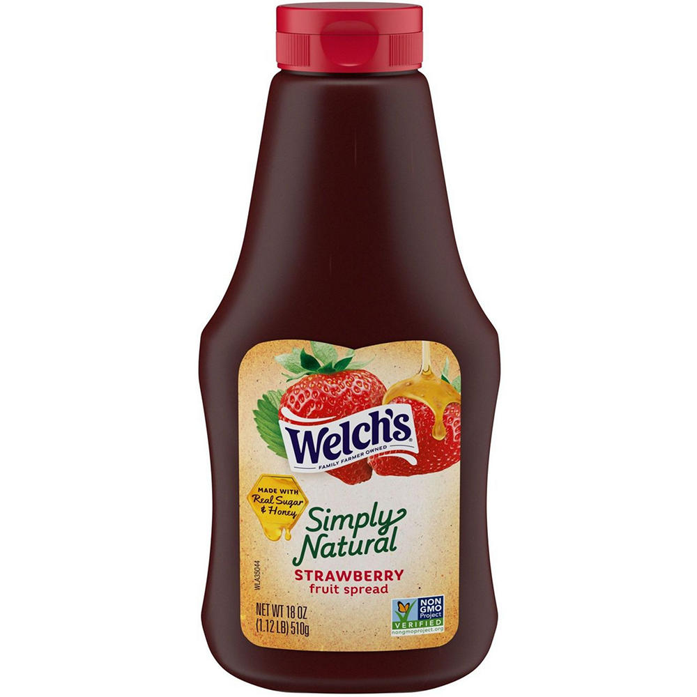 Welch's Natural Strawberry Spread, 18 oz