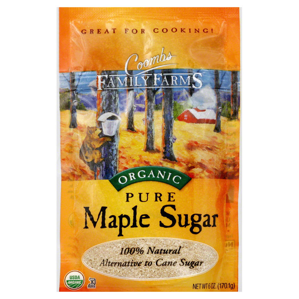 COOMBS FAMILY FARMS Organic Pure Maple Sugar, 6 oz