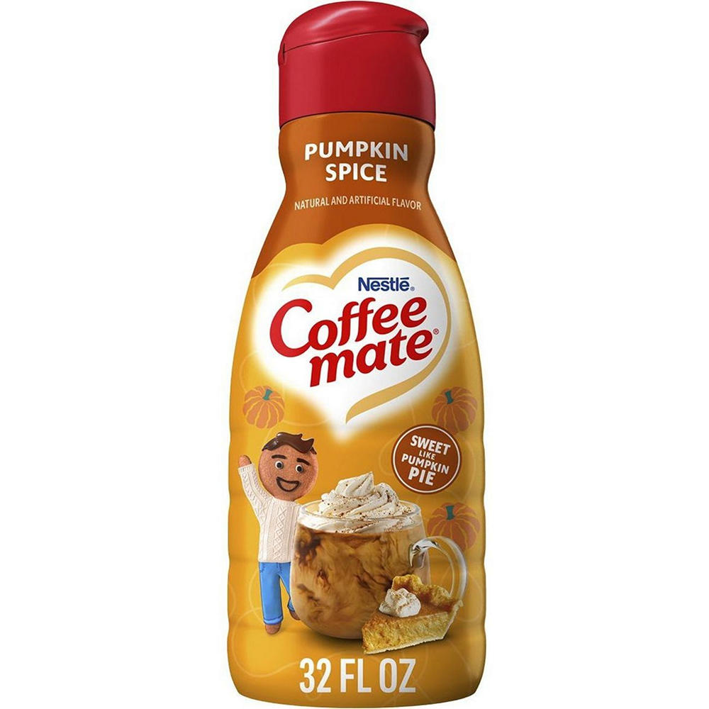 Nestle Coffee Mate Liquid Coffee Creamer - Pumpkin Spice, 32 oz