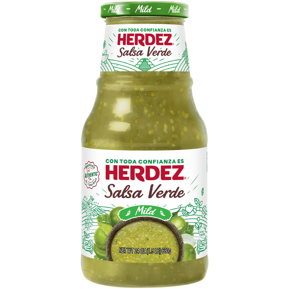 Herdez Mild Salsa Verde, 24 oz