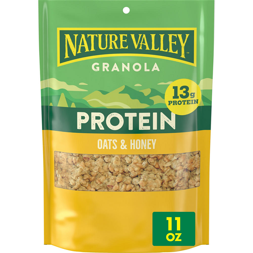 Nature Valley 13g Protein Crunchy Granola - Oats 'N Honey, 11 oz