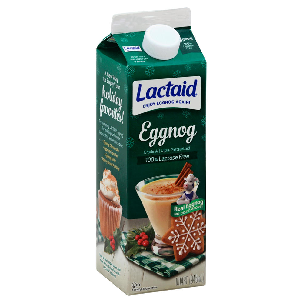 Lactaid Lactose Free Egg Nog, 1 qt
