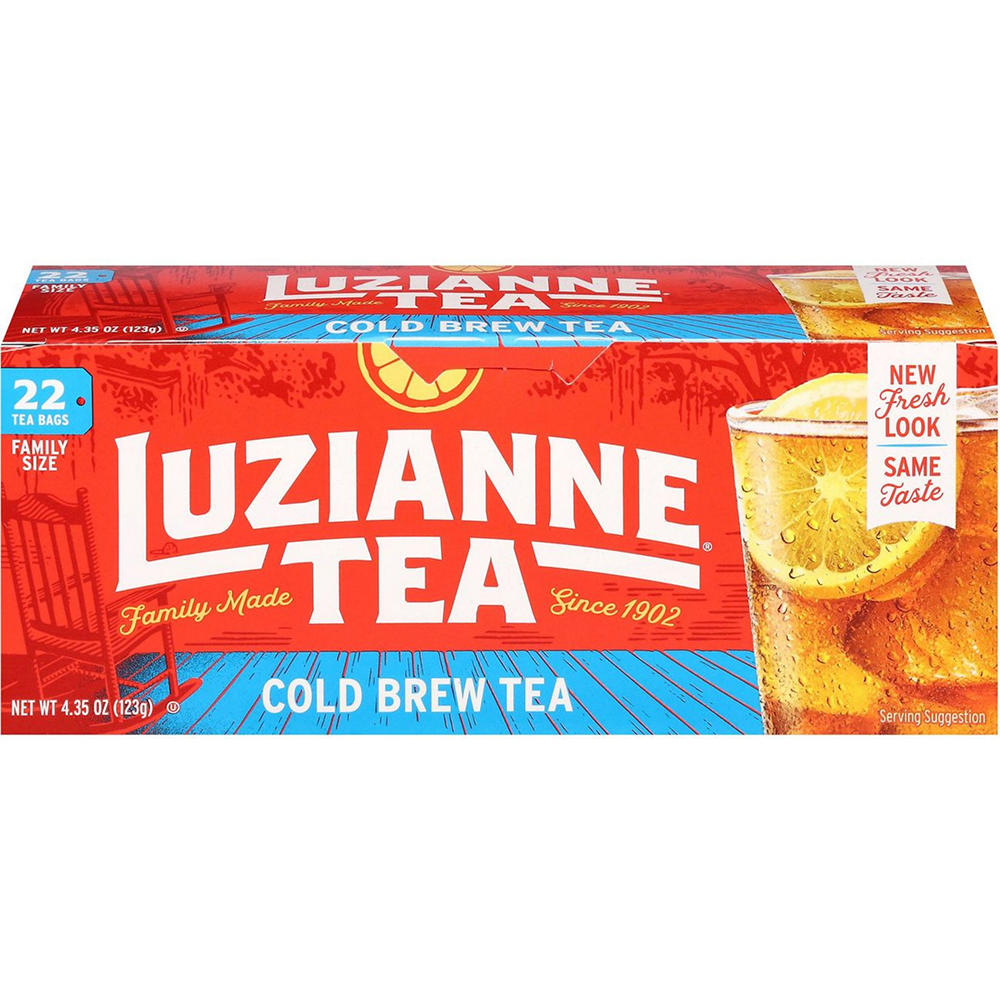 Luzianne Tea Cold Brew, 22 ct
