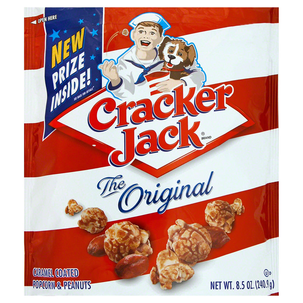 Cracker Jack The Original  Caramel Coated Popcorn & Peanuts, 8.5 oz