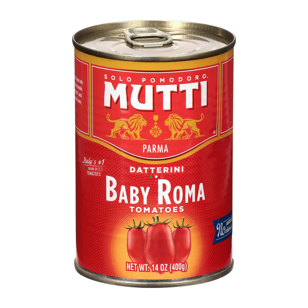 Mutti Baby Roma Tomatoes, 14 oz