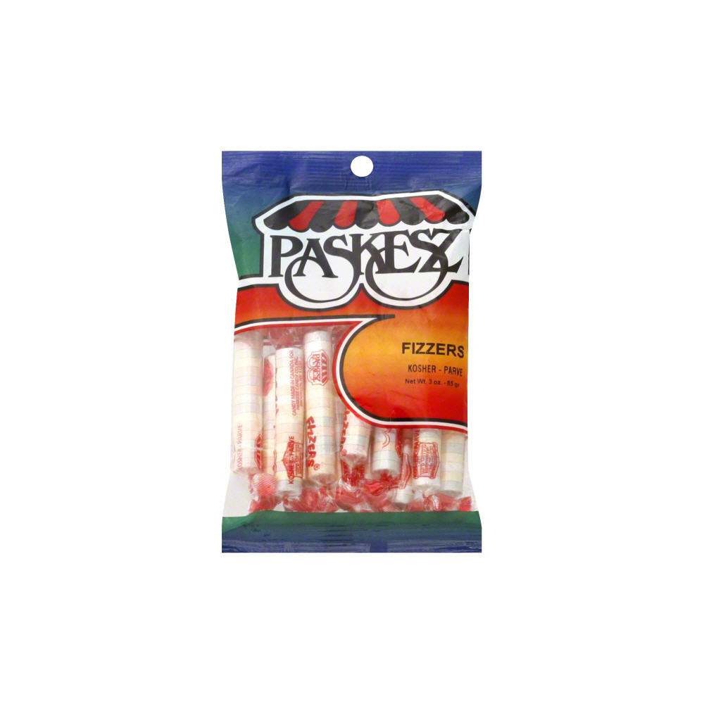 Paskesz Kosher Fizzers Candy, 3 oz