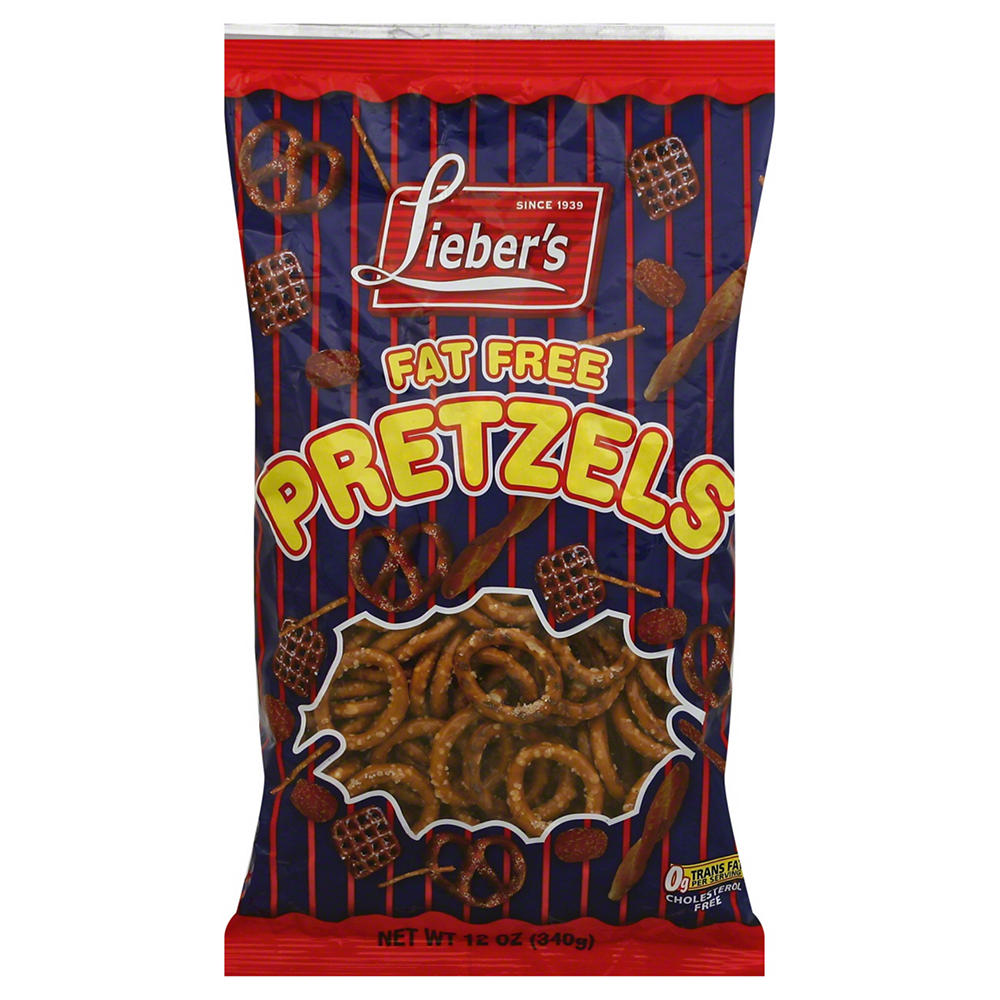 Lieber's Kosher Fat Free Mini Pretzels, 14 oz