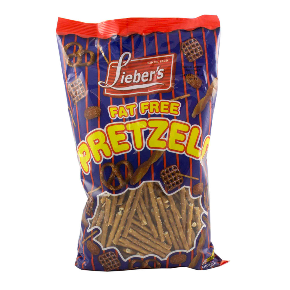 Lieber's Kosher Fat Free Pretzel Stix, 16 oz