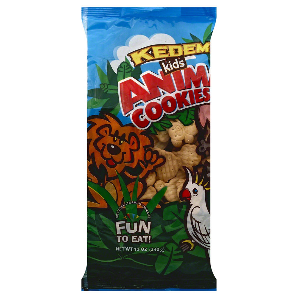 Kedem Kosher Kids Animal Cookies, 12 oz