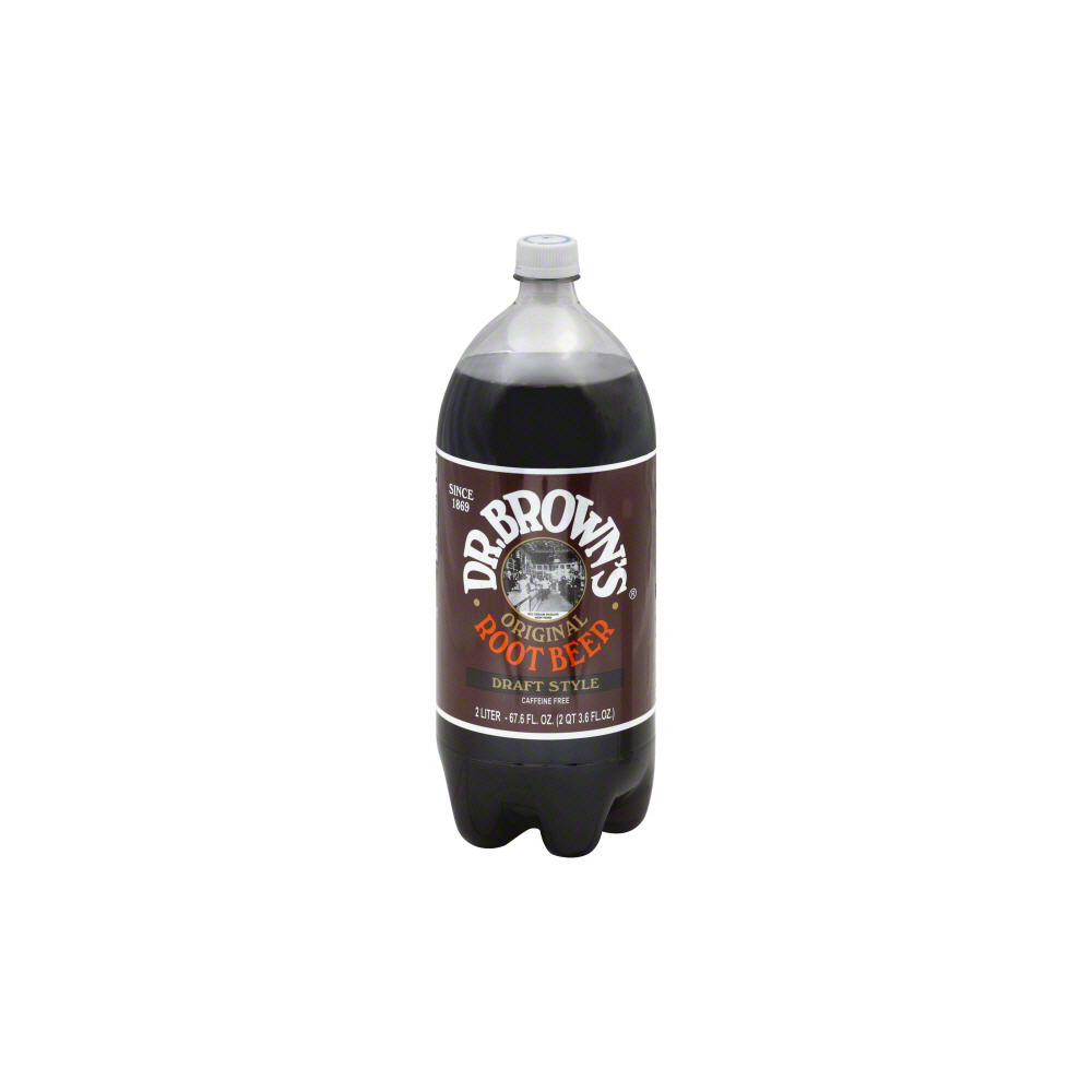 Dr. Brown's Kosher Original Draft Style Root Beer, 2 L