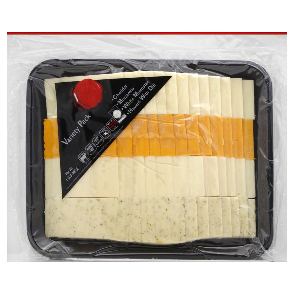 Natural & Kosher Kosher Cheese Variety Pack, 24 oz