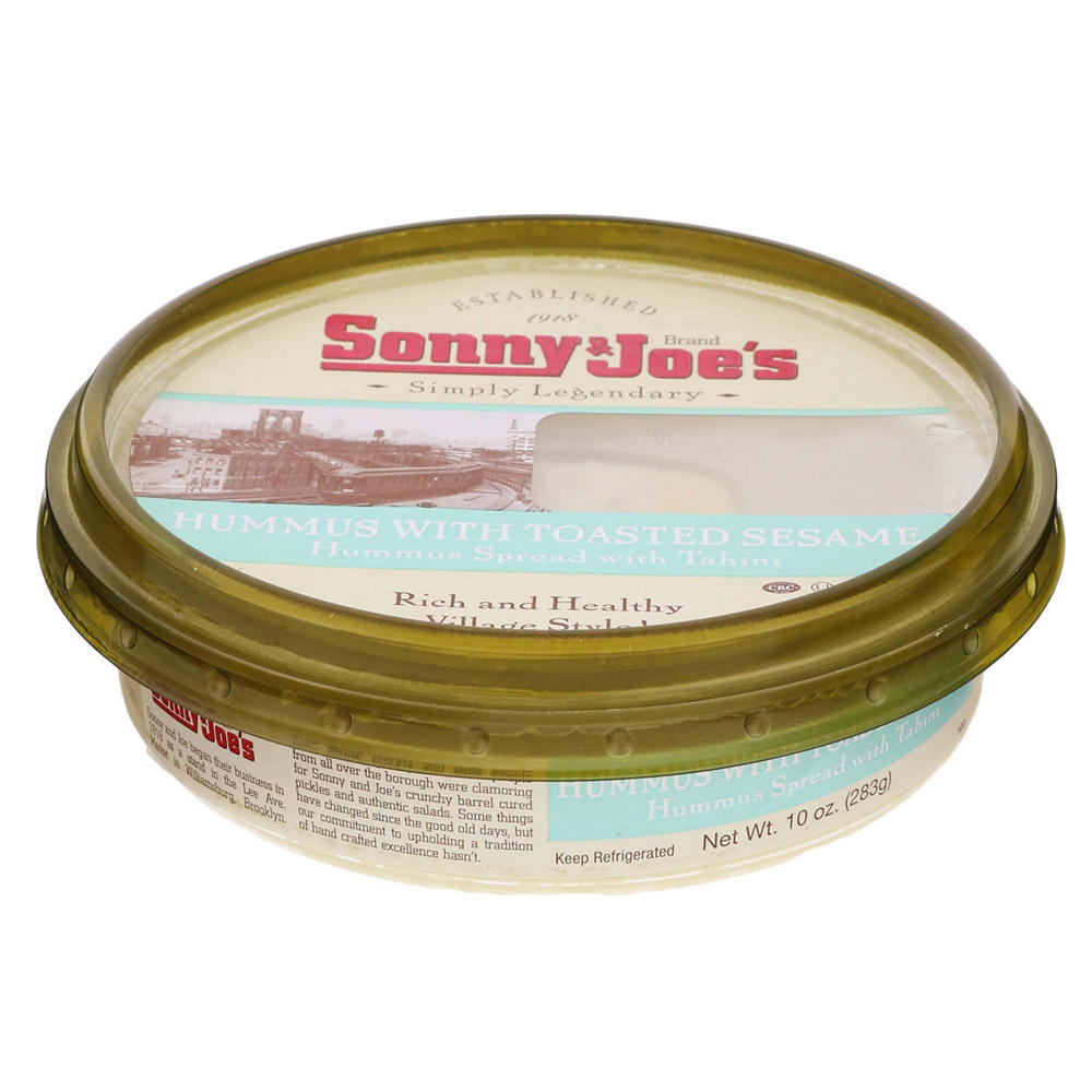 Sonny & Joe's Toasted Sesame Hummus, 10 oz