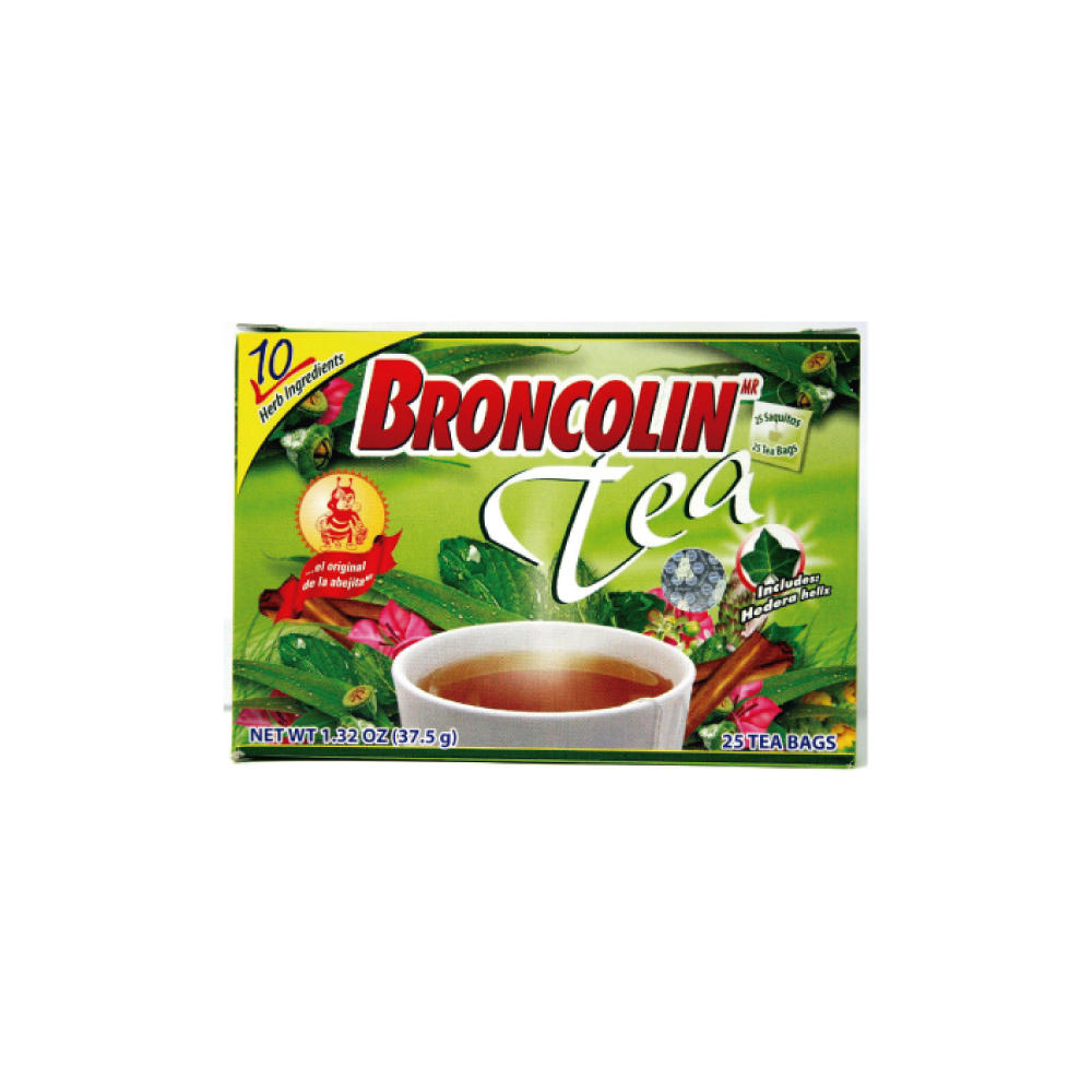 Broncolin Tea Bags, 25 CT