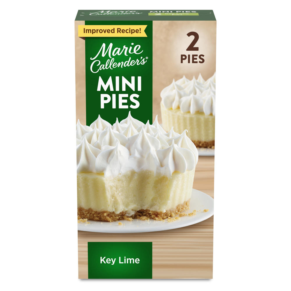 Marie Callender's Key Lime Mini Pies Frozen Dessert, 7.5 oz