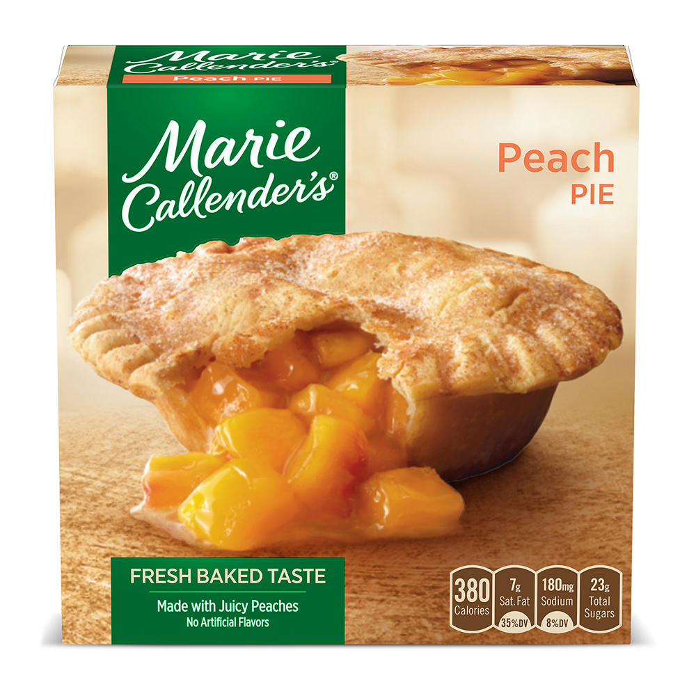Marie Callender's Peach Pie Frozen Dessert, 10 oz