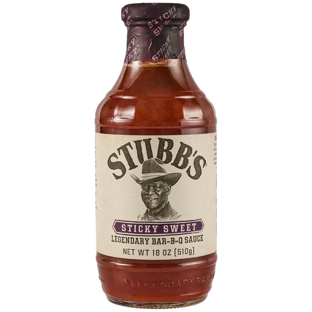 Stubb's Sticky Sweet Barbecue Sauce, 18 oz