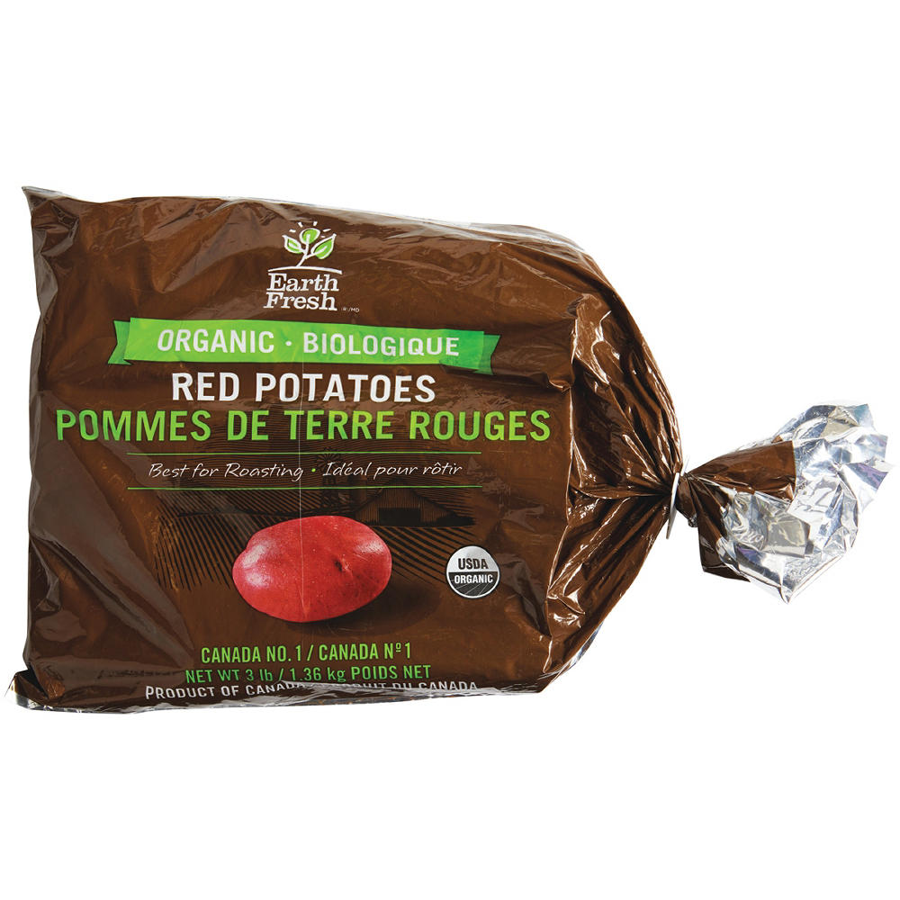 Fresh Organic Red Potatoes, 3 lb Bag