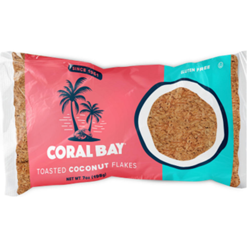 Coral Bay Toasted Flake Coconut, 7 oz