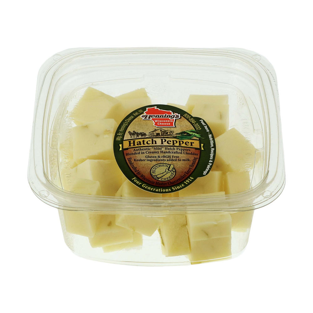 Henning Cheese Hatch Chile Cheddar, Avg. 0.4 lb