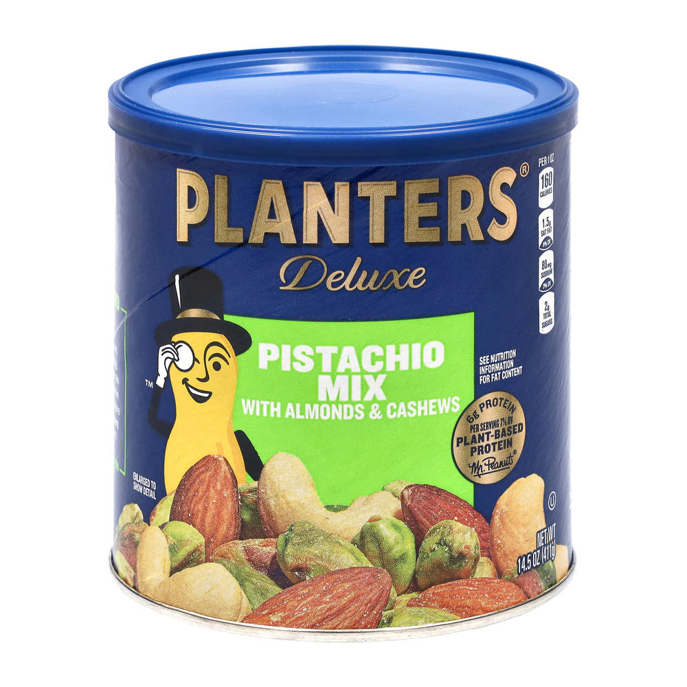Planters Deluxe Pistachio Mix, 14.5 oz