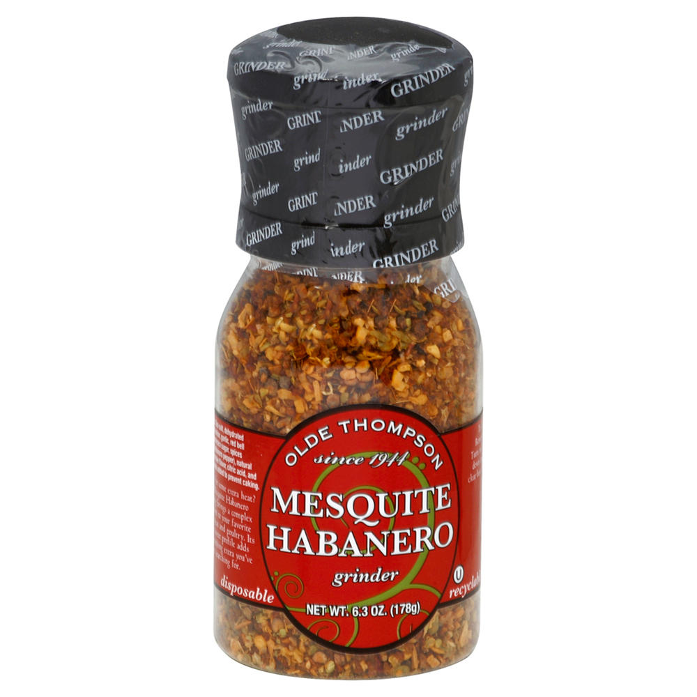 Olde Thompson Mesquite Habanero Seasoning Grinder, 6.3 oz