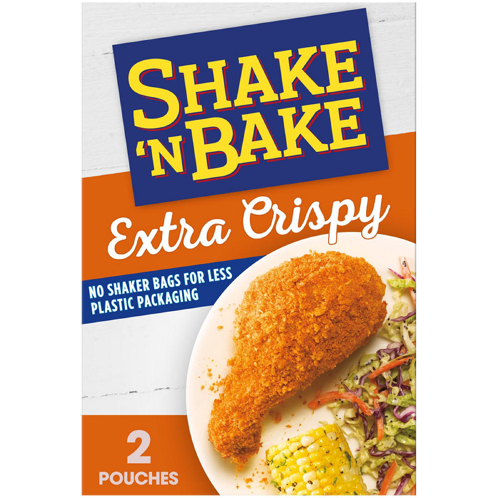 Shake 'N Bake Extra Crispy Seasoned Coating Mix, 2 ct