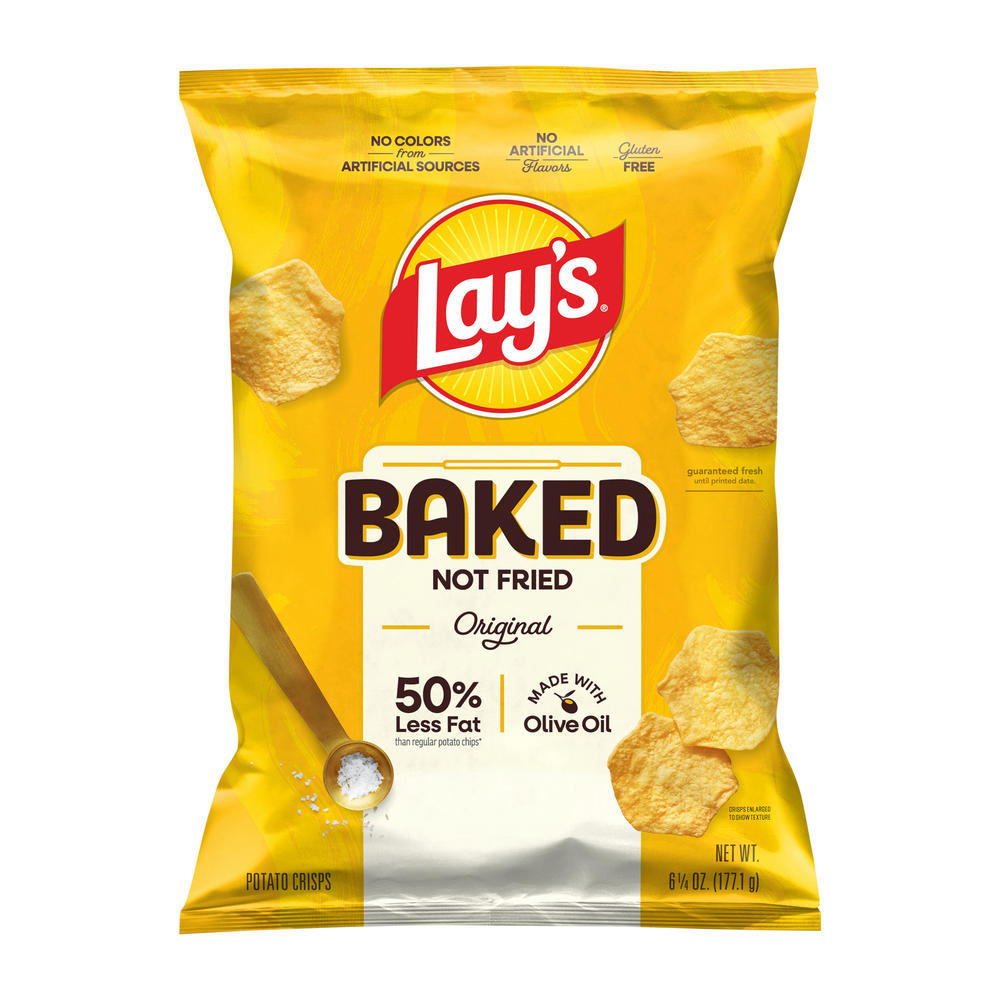 Lay's Baked Original Potato Crisps, 6.25 oz