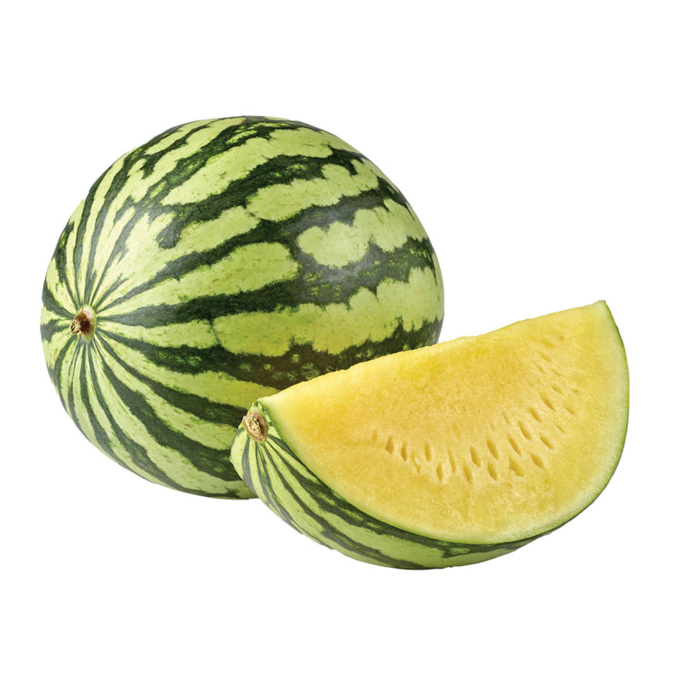 Fresh Personal Yellow Watermelon, Whole