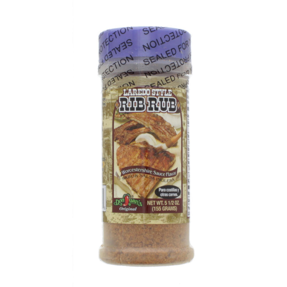 Don Juan's Laredo Style Rib Rub, 5.5 oz