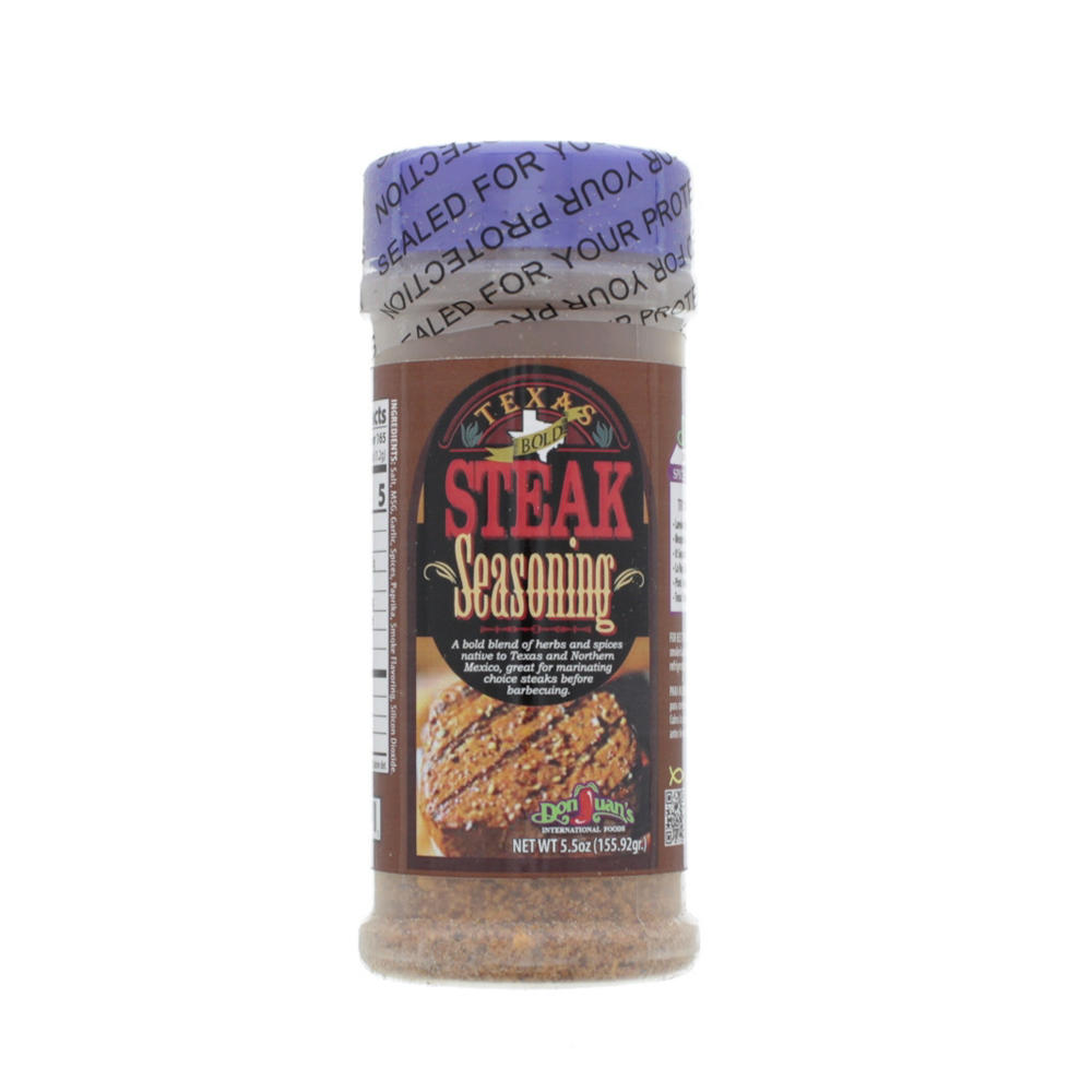 Don Juan's Texas Bold Steak Seasoning, 5.5 oz