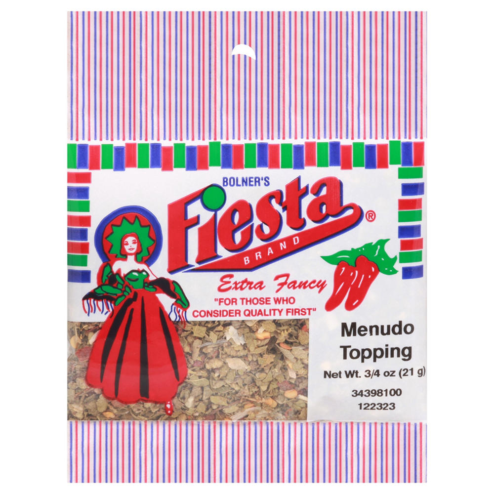 Bolner's Fiesta Menudo Topping, .75 oz