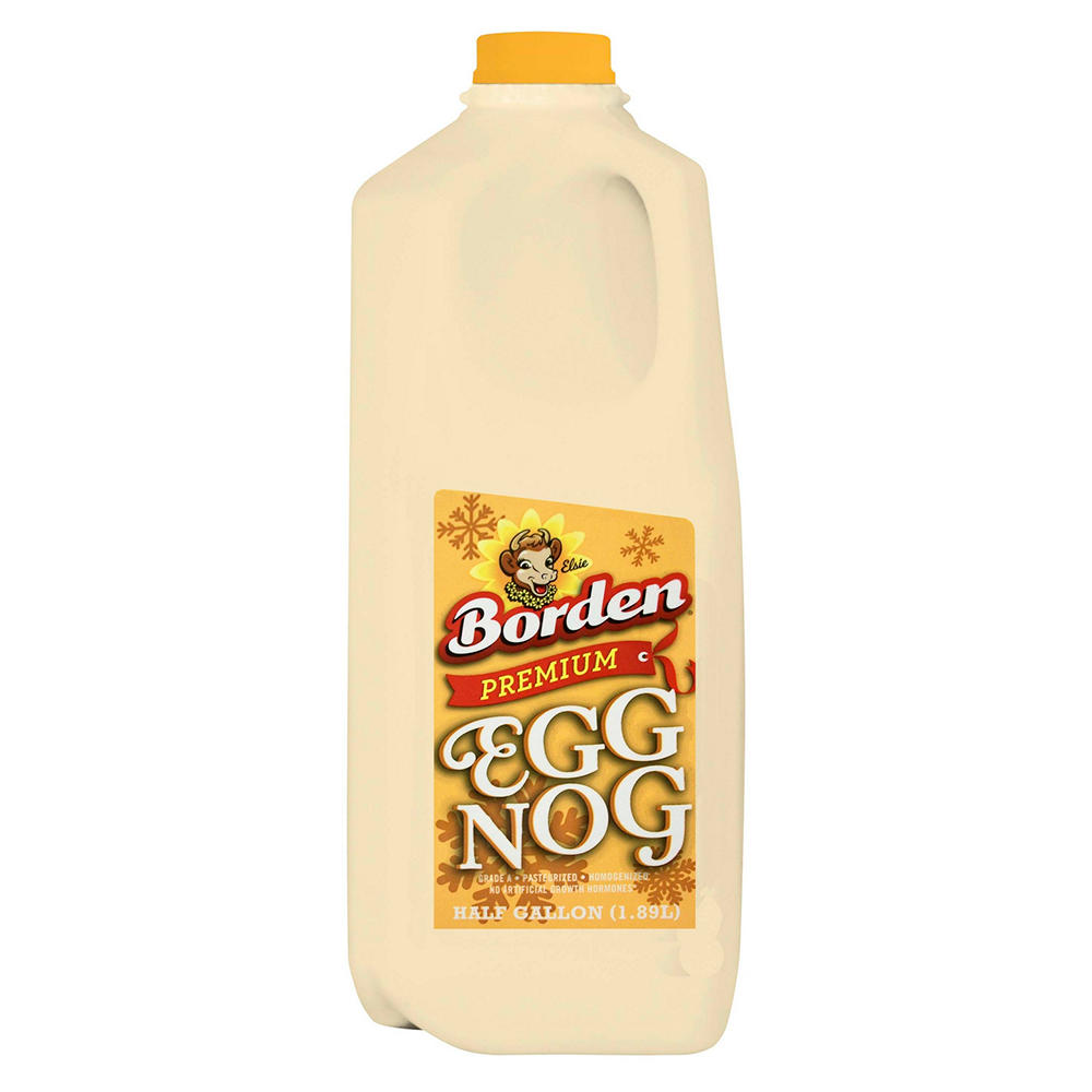 Borden Premium Egg Nog, 1/2 gal