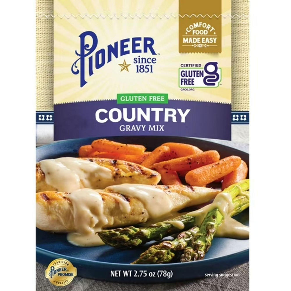 Pioneer Gluten Free Country Gravy Mix, 2.75 oz