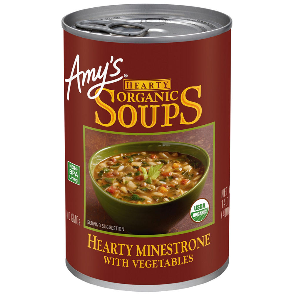 Amy's Hearty Organic Hearty Minestrone With Vegetables Soups, 14.1 oz