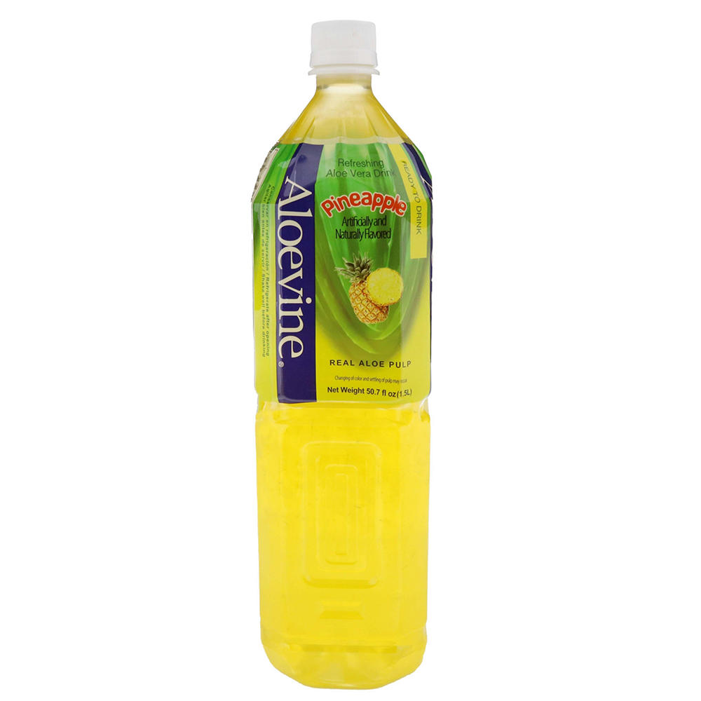 Aloevine Aloe Vera Pineapple Drink, 50.7 oz