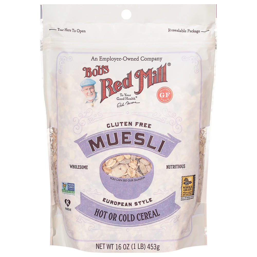 Bob's Red Mill Gluten Free Muesli, 16 oz