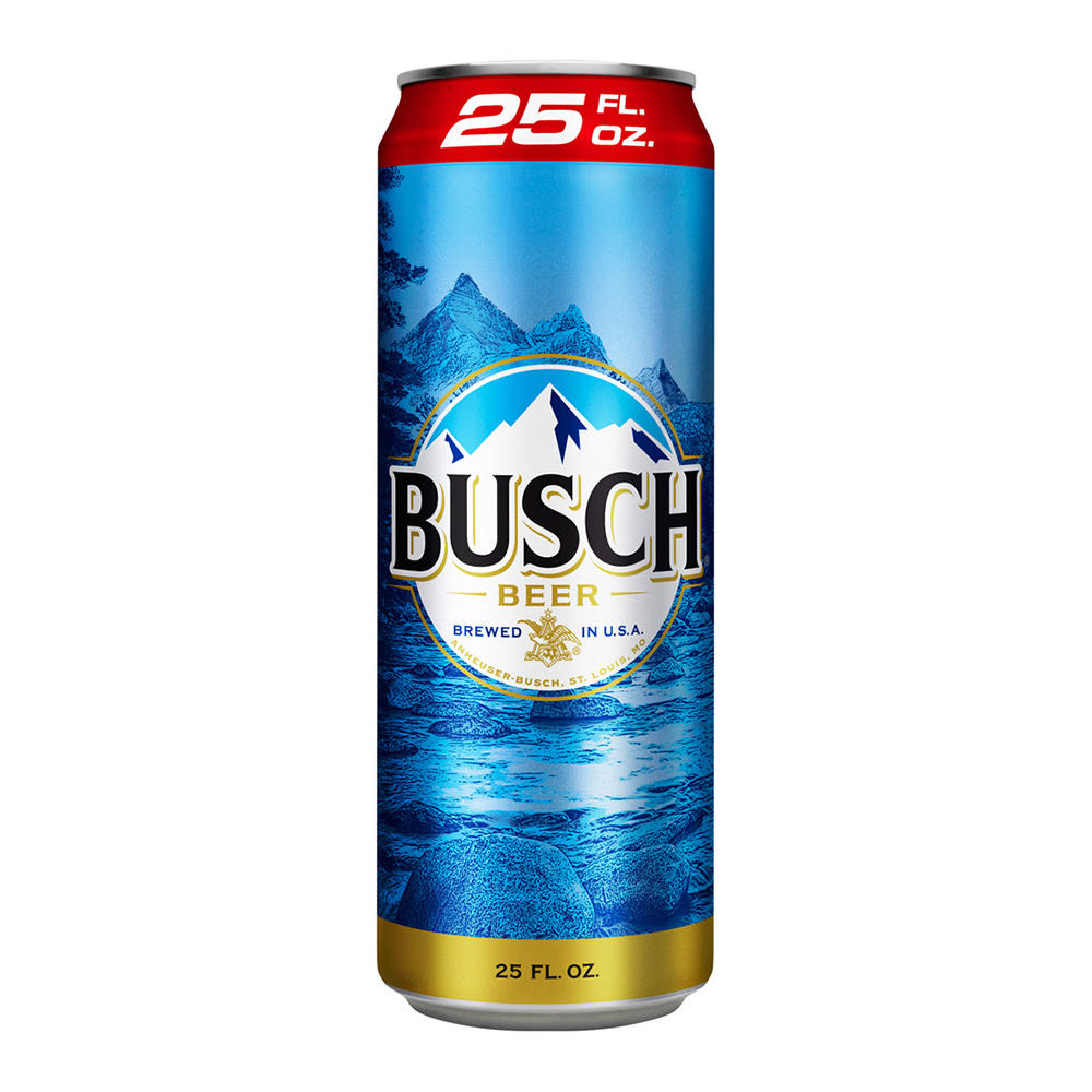 Busch Beer Can, 25 oz