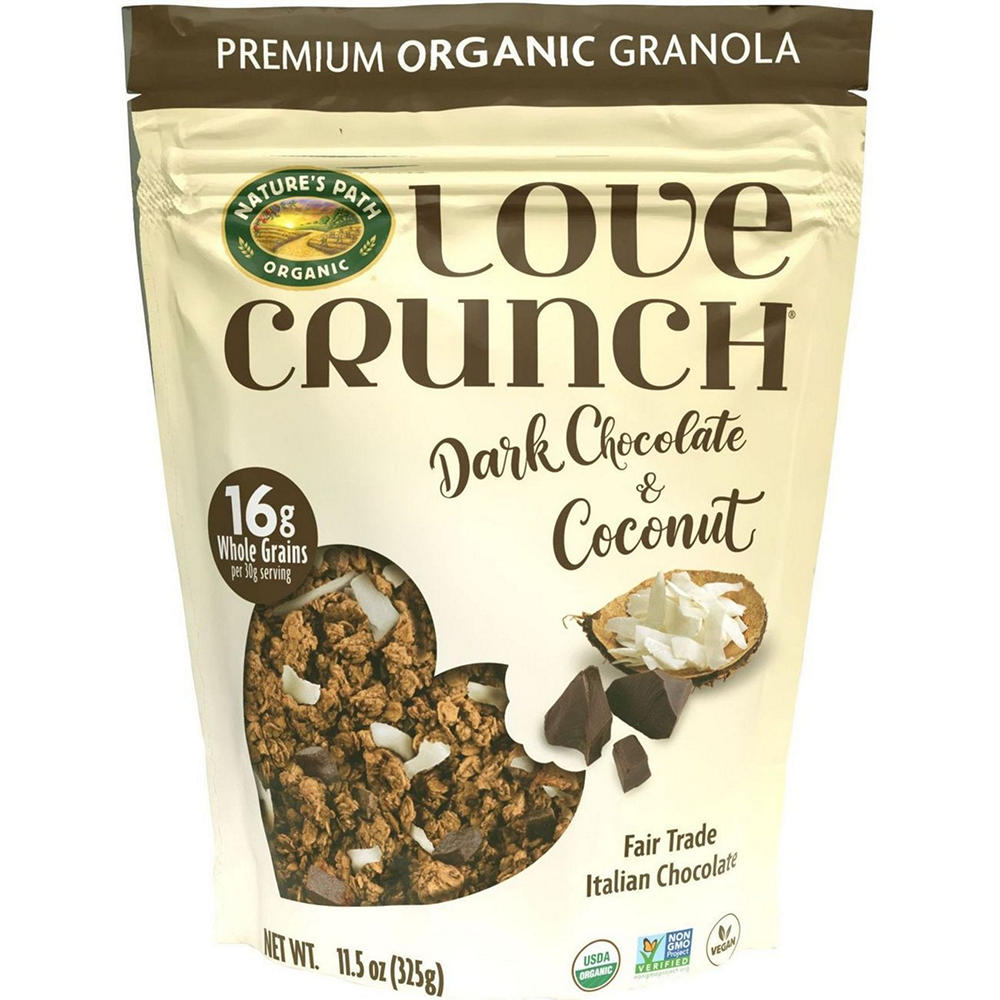 Nature's Path Love Crunch Organic Granola - Dark Chocolate & Coconut, 11.5 oz