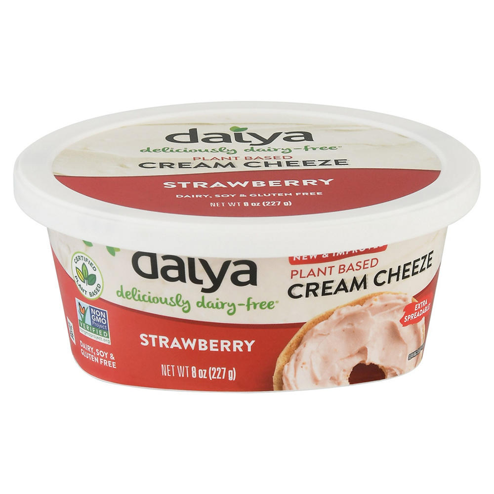 Daiya Cream Cheese Spread Strawberry, 8.00 oz