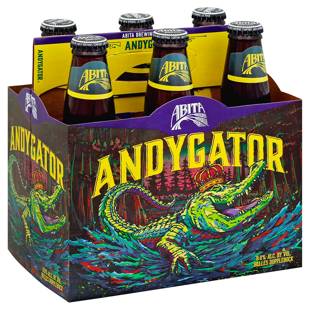 Abita Andygator Beer 6 pk Bottles, 12 oz