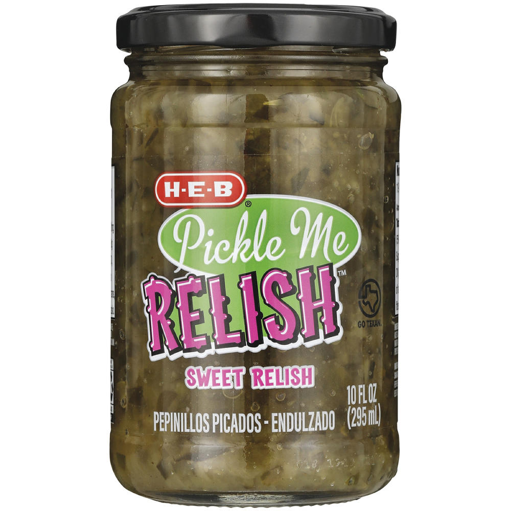 H-E-B Pickle Me Relish Sweet Relish, 10 oz
