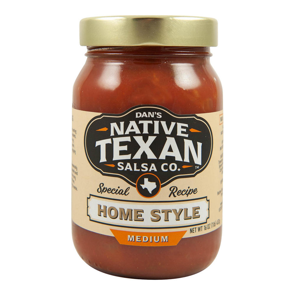 Native Texan Medium Home Style Salsa, 16 oz