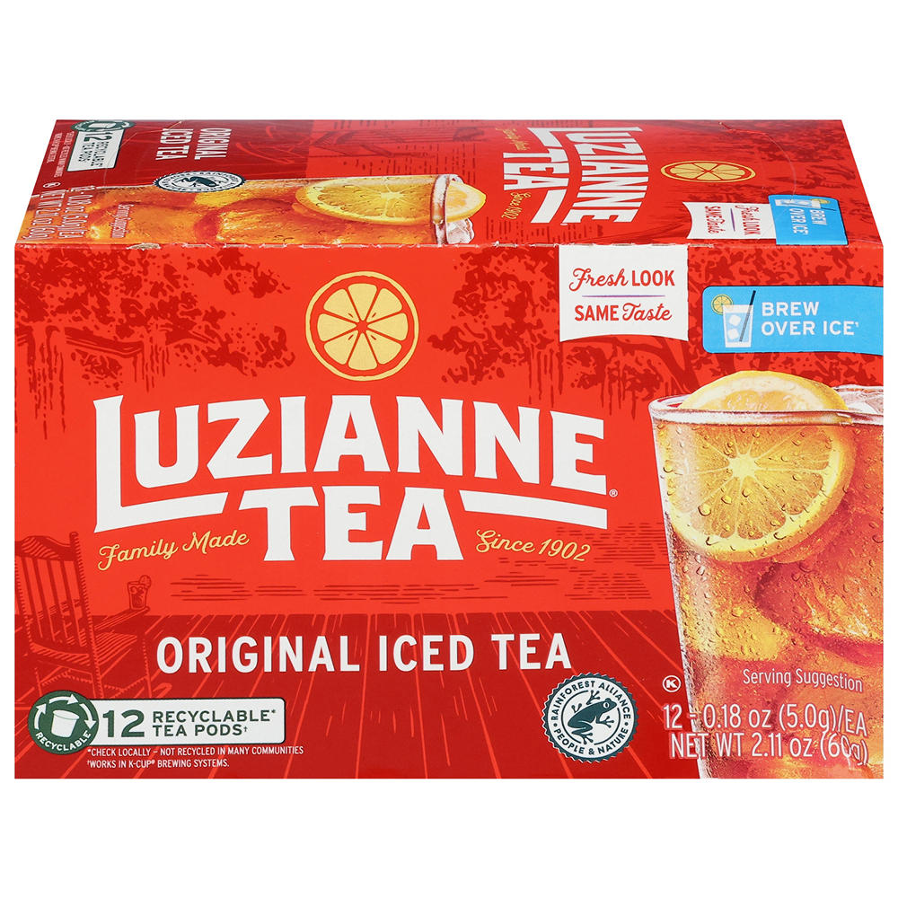 Luzianne Tea Unsweet K-Cups 12ct, 12 ct
