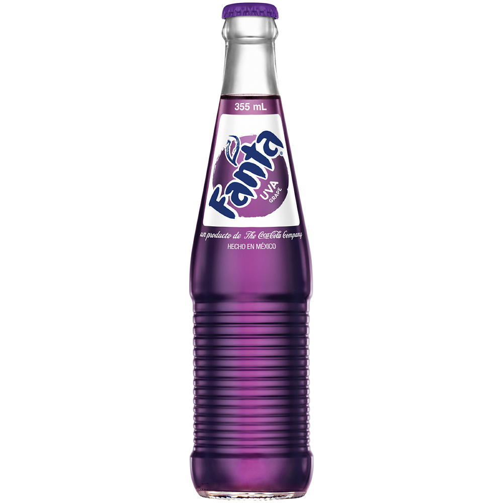 Fanta Grape Soda, 355 mL